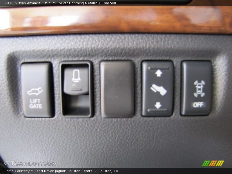 Silver Lightning Metallic / Charcoal 2010 Nissan Armada Platinum