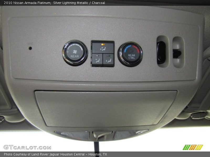 Silver Lightning Metallic / Charcoal 2010 Nissan Armada Platinum