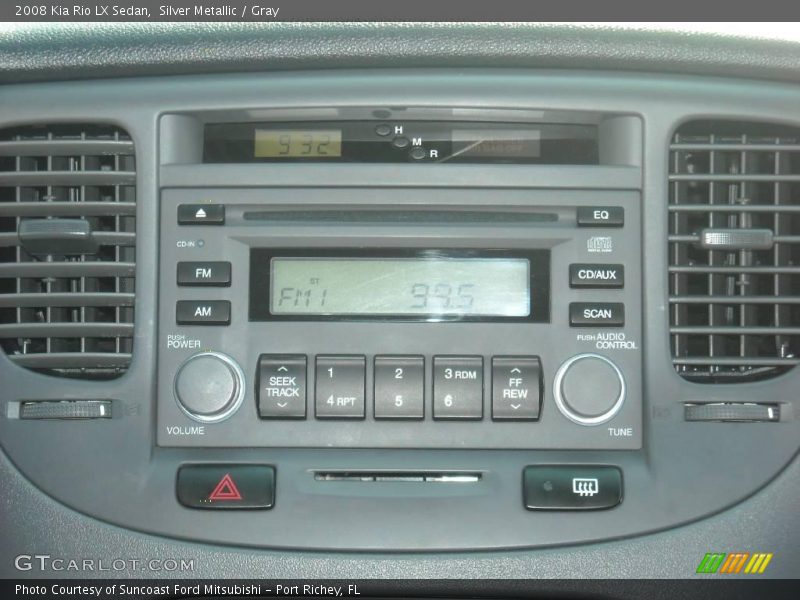 Silver Metallic / Gray 2008 Kia Rio LX Sedan