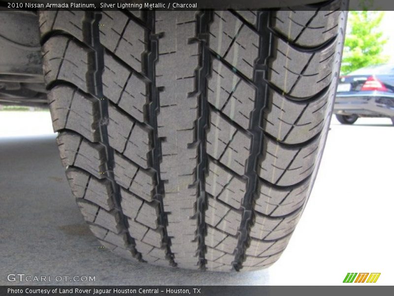 Silver Lightning Metallic / Charcoal 2010 Nissan Armada Platinum