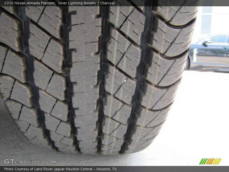 Silver Lightning Metallic / Charcoal 2010 Nissan Armada Platinum