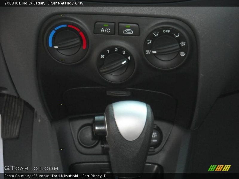 Silver Metallic / Gray 2008 Kia Rio LX Sedan