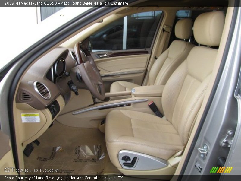 Sand Beige Metallic / Cashmere 2009 Mercedes-Benz GL 550 4Matic