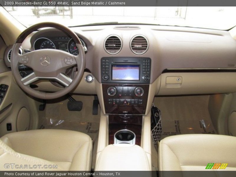 Sand Beige Metallic / Cashmere 2009 Mercedes-Benz GL 550 4Matic