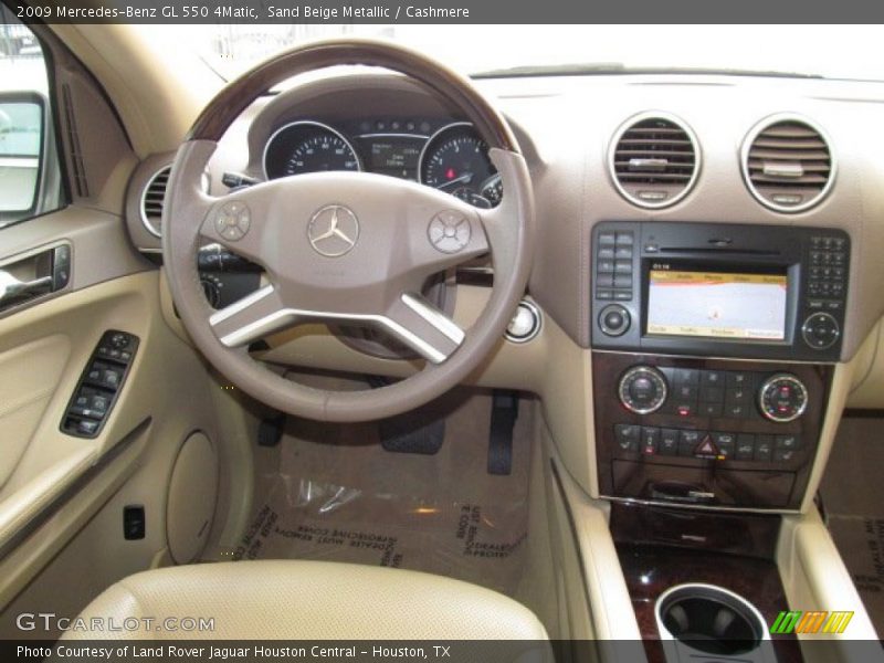 Sand Beige Metallic / Cashmere 2009 Mercedes-Benz GL 550 4Matic