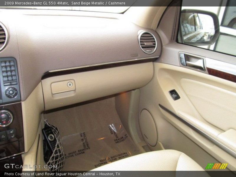 Sand Beige Metallic / Cashmere 2009 Mercedes-Benz GL 550 4Matic