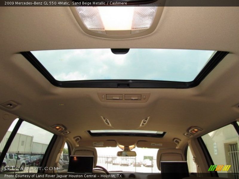 Sand Beige Metallic / Cashmere 2009 Mercedes-Benz GL 550 4Matic