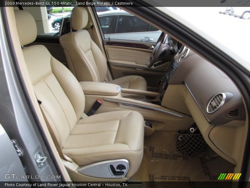Sand Beige Metallic / Cashmere 2009 Mercedes-Benz GL 550 4Matic