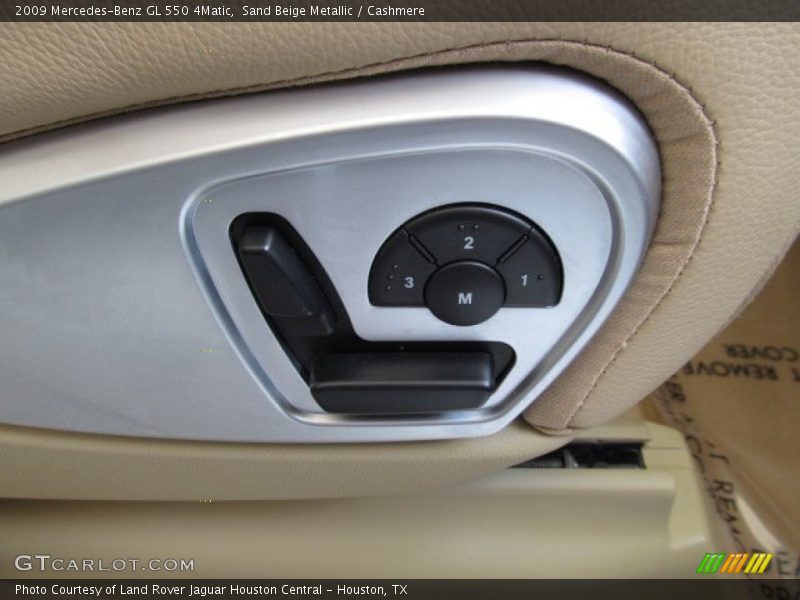 Sand Beige Metallic / Cashmere 2009 Mercedes-Benz GL 550 4Matic