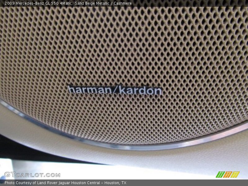 Sand Beige Metallic / Cashmere 2009 Mercedes-Benz GL 550 4Matic