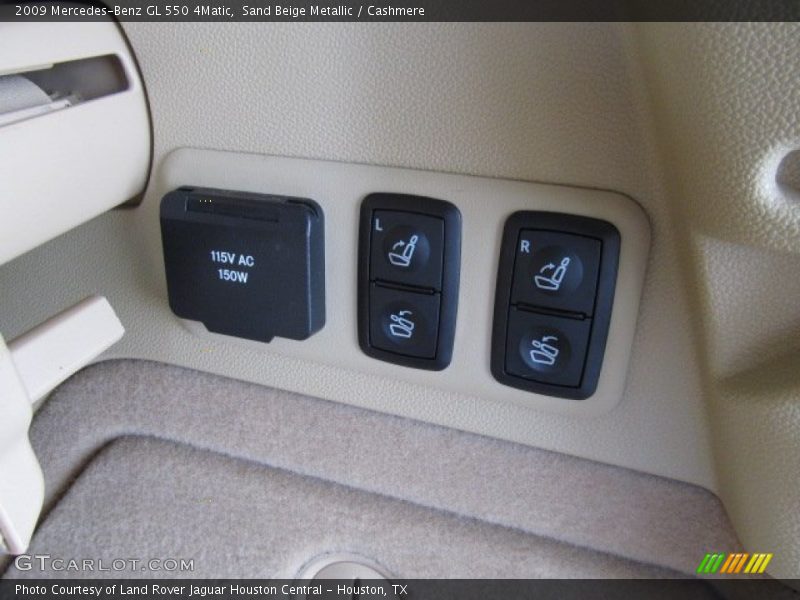 Sand Beige Metallic / Cashmere 2009 Mercedes-Benz GL 550 4Matic