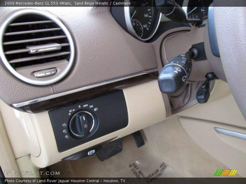 Sand Beige Metallic / Cashmere 2009 Mercedes-Benz GL 550 4Matic