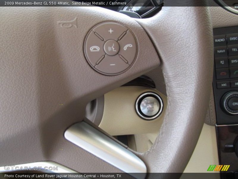 Sand Beige Metallic / Cashmere 2009 Mercedes-Benz GL 550 4Matic