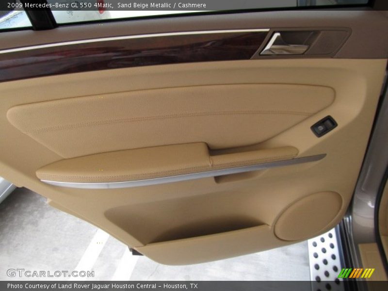 Sand Beige Metallic / Cashmere 2009 Mercedes-Benz GL 550 4Matic