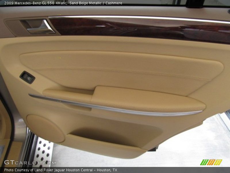 Sand Beige Metallic / Cashmere 2009 Mercedes-Benz GL 550 4Matic