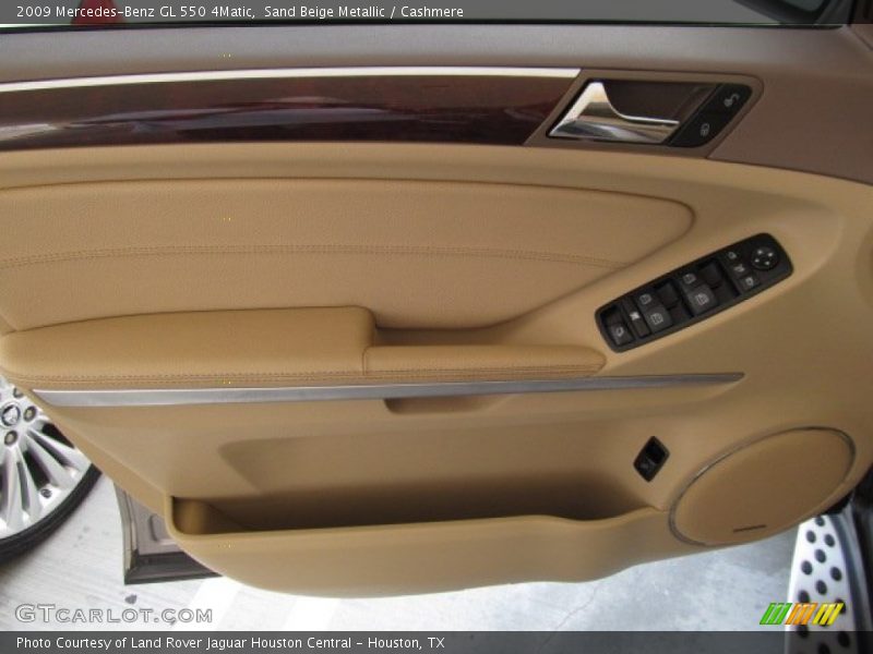 Sand Beige Metallic / Cashmere 2009 Mercedes-Benz GL 550 4Matic