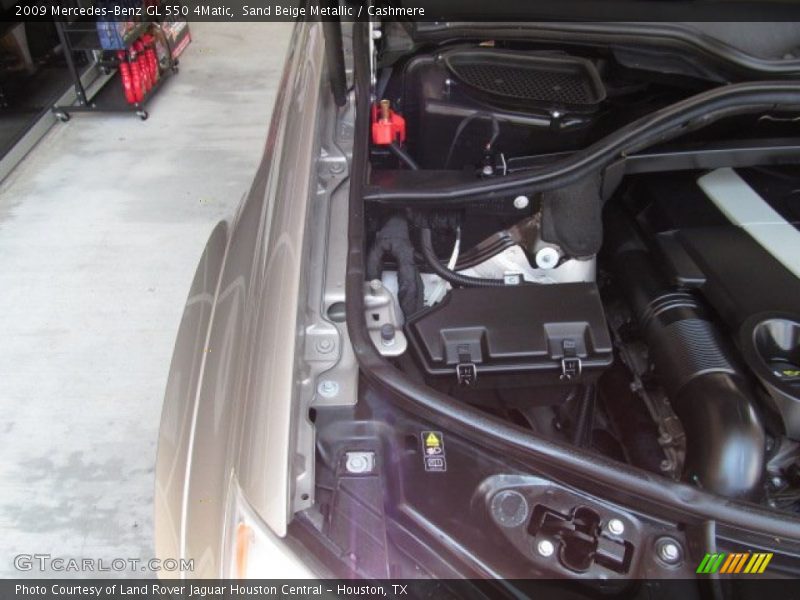 Sand Beige Metallic / Cashmere 2009 Mercedes-Benz GL 550 4Matic