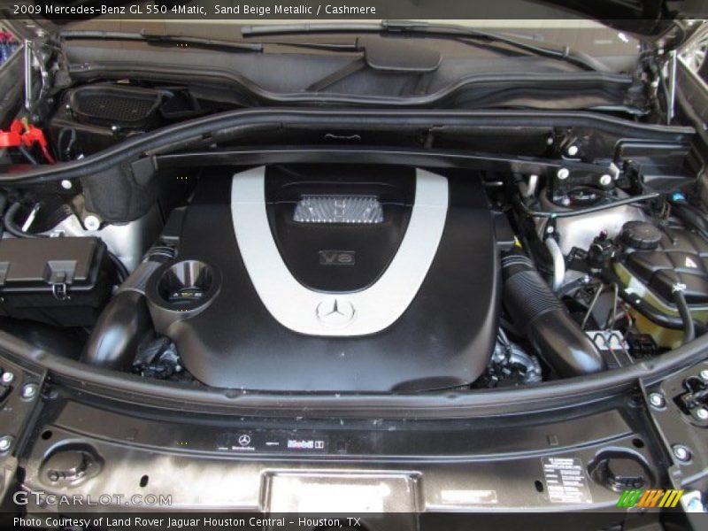 Sand Beige Metallic / Cashmere 2009 Mercedes-Benz GL 550 4Matic