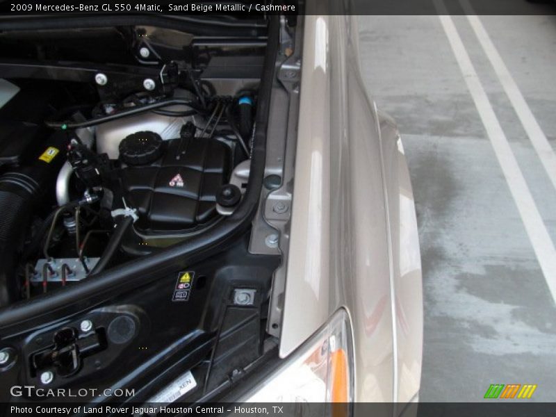 Sand Beige Metallic / Cashmere 2009 Mercedes-Benz GL 550 4Matic