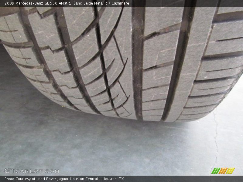 Sand Beige Metallic / Cashmere 2009 Mercedes-Benz GL 550 4Matic