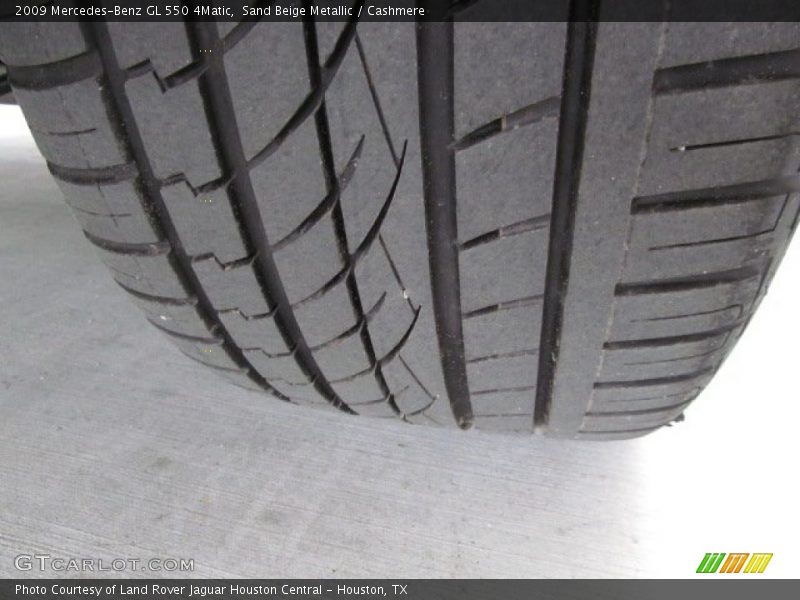 Sand Beige Metallic / Cashmere 2009 Mercedes-Benz GL 550 4Matic