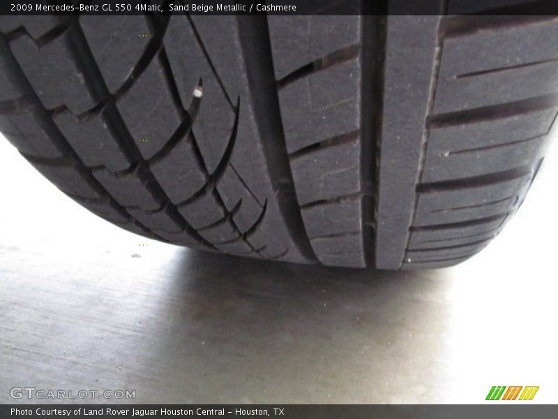 Sand Beige Metallic / Cashmere 2009 Mercedes-Benz GL 550 4Matic