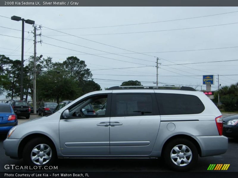 Silver Metallic / Gray 2008 Kia Sedona LX