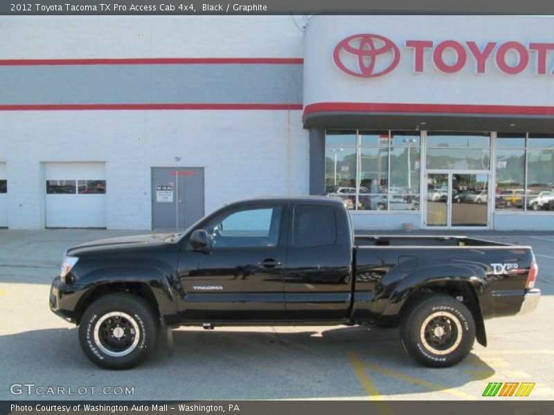 Black / Graphite 2012 Toyota Tacoma TX Pro Access Cab 4x4