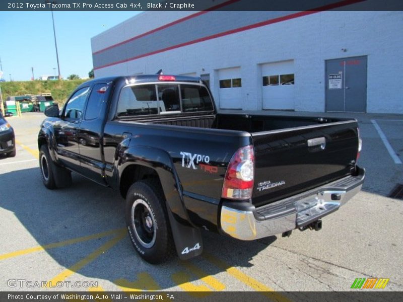 Black / Graphite 2012 Toyota Tacoma TX Pro Access Cab 4x4