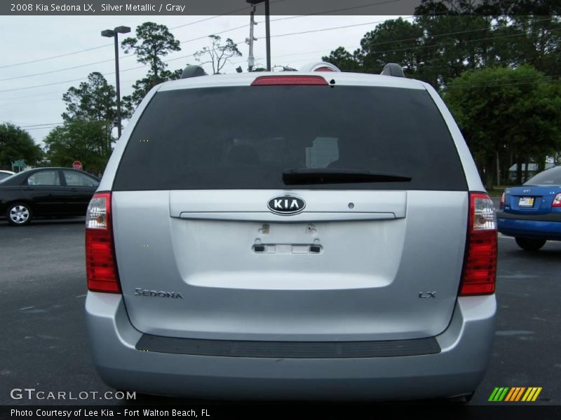 Silver Metallic / Gray 2008 Kia Sedona LX