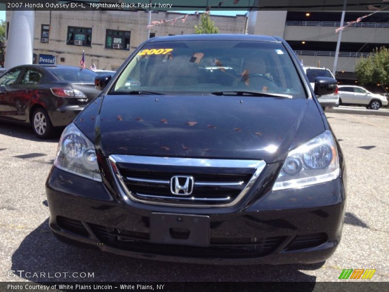 Nighthawk Black Pearl / Ivory 2007 Honda Odyssey EX-L