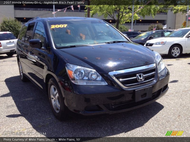 Nighthawk Black Pearl / Ivory 2007 Honda Odyssey EX-L