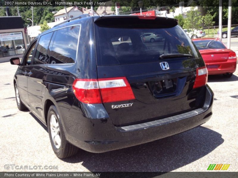 Nighthawk Black Pearl / Ivory 2007 Honda Odyssey EX-L