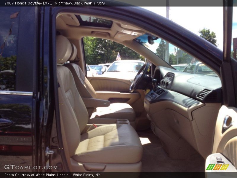 Nighthawk Black Pearl / Ivory 2007 Honda Odyssey EX-L