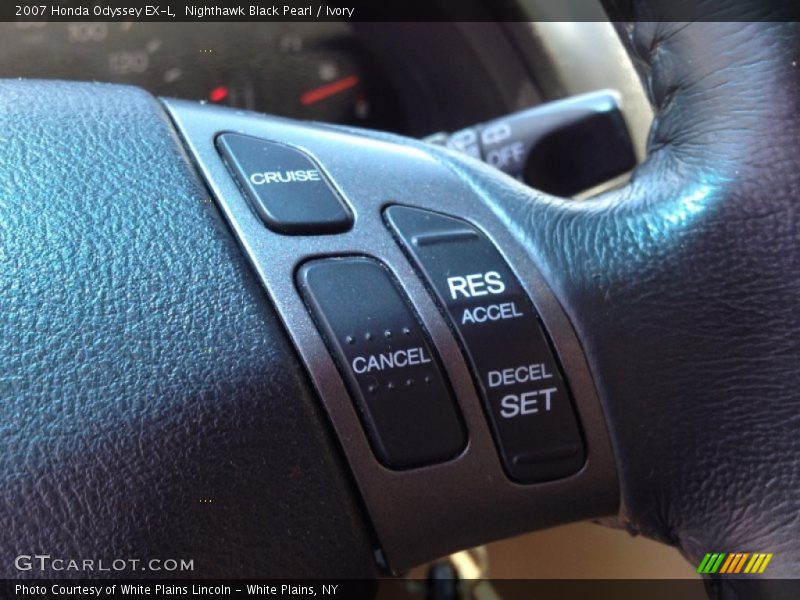 Nighthawk Black Pearl / Ivory 2007 Honda Odyssey EX-L