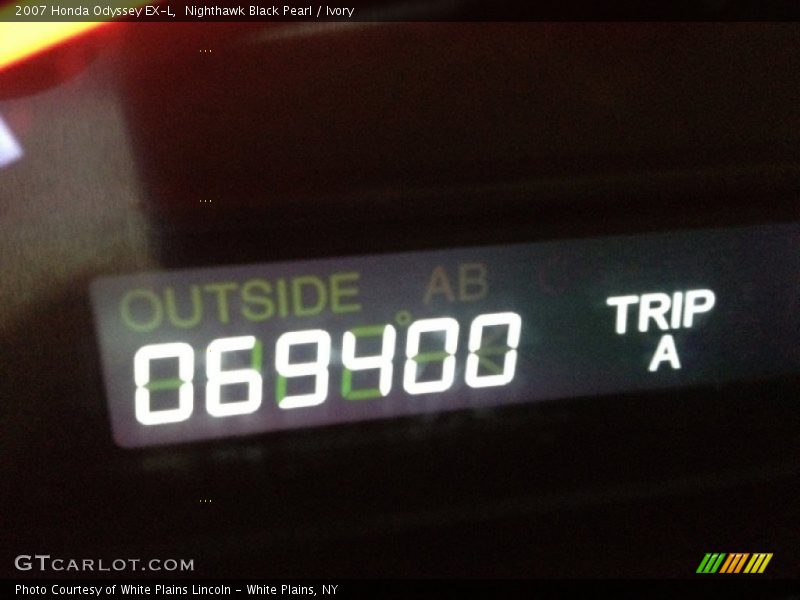 Nighthawk Black Pearl / Ivory 2007 Honda Odyssey EX-L