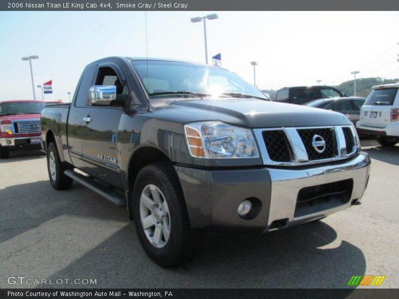 Smoke Gray / Steel Gray 2006 Nissan Titan LE King Cab 4x4