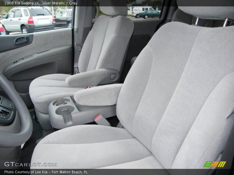 Silver Metallic / Gray 2008 Kia Sedona LX