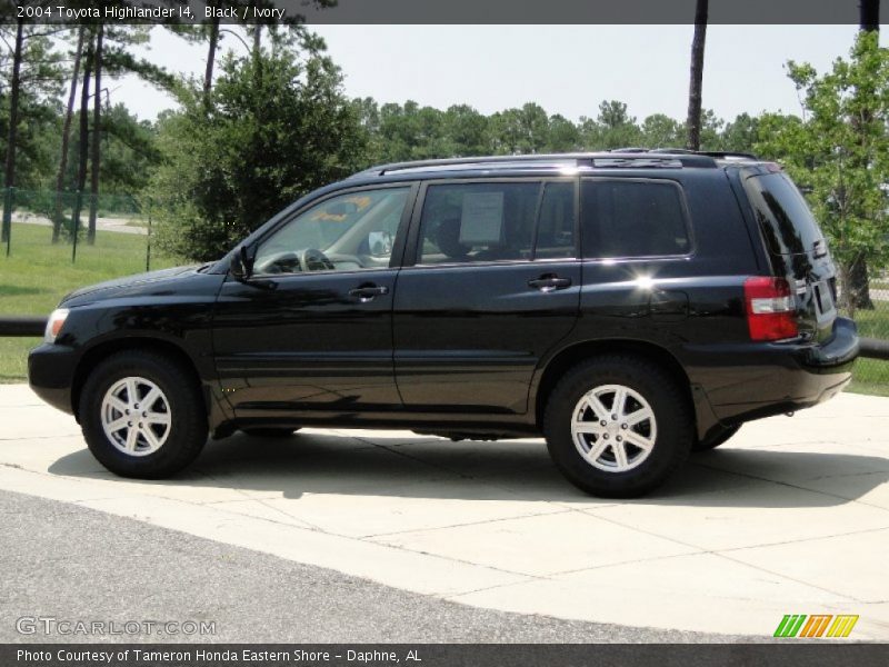 Black / Ivory 2004 Toyota Highlander I4