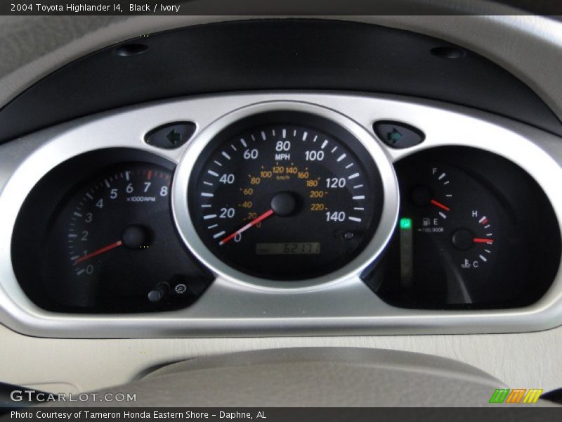 2004 Highlander I4 I4 Gauges