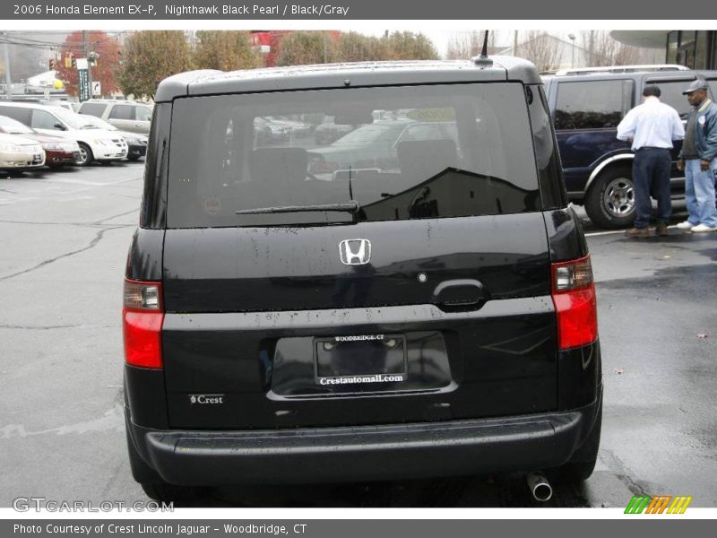 Nighthawk Black Pearl / Black/Gray 2006 Honda Element EX-P