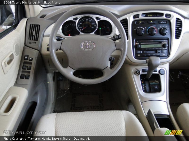 Dashboard of 2004 Highlander I4