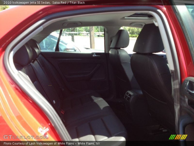 Salsa Red / Titan Black 2010 Volkswagen Jetta SE Sedan