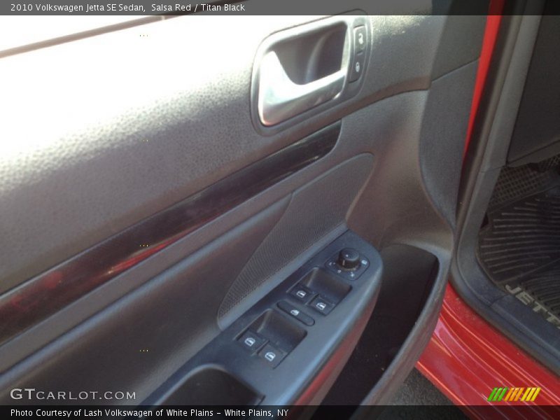 Salsa Red / Titan Black 2010 Volkswagen Jetta SE Sedan