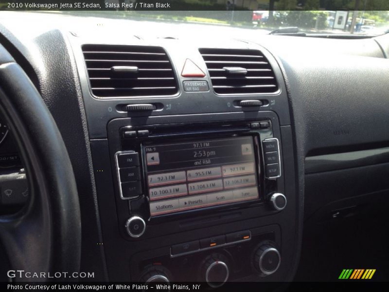 Salsa Red / Titan Black 2010 Volkswagen Jetta SE Sedan