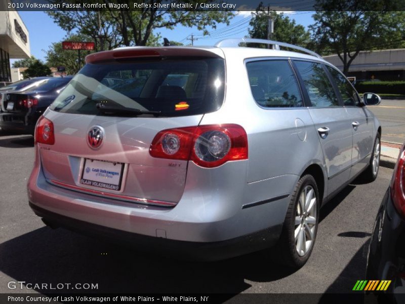 Reflex Silver Metallic / Classic Gray 2010 Volkswagen Passat Komfort Wagon