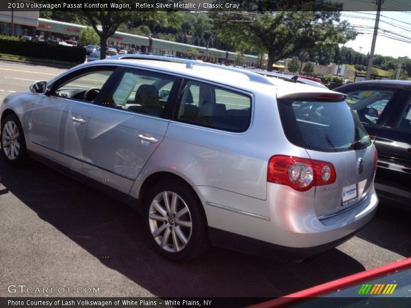 Reflex Silver Metallic / Classic Gray 2010 Volkswagen Passat Komfort Wagon