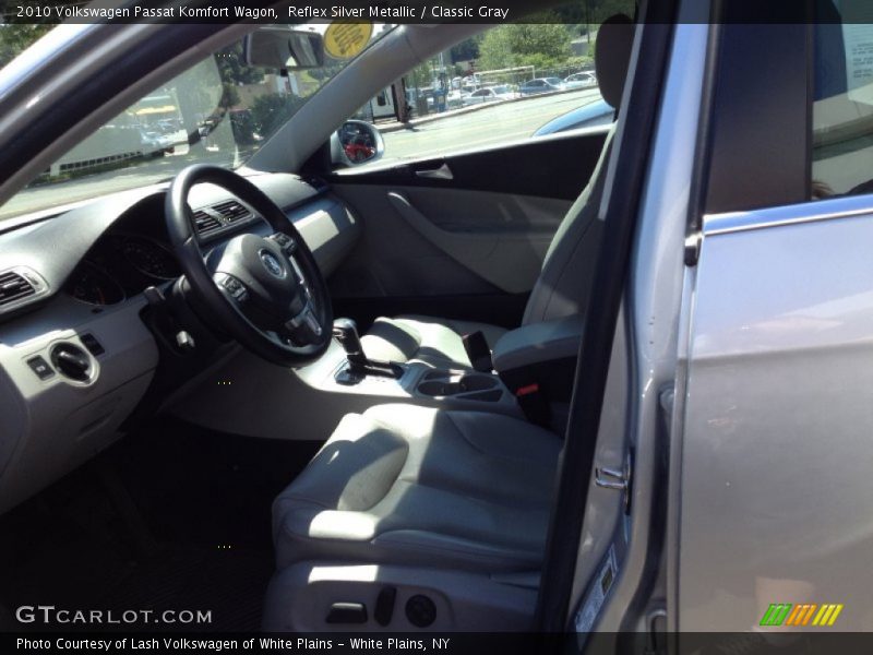 Reflex Silver Metallic / Classic Gray 2010 Volkswagen Passat Komfort Wagon