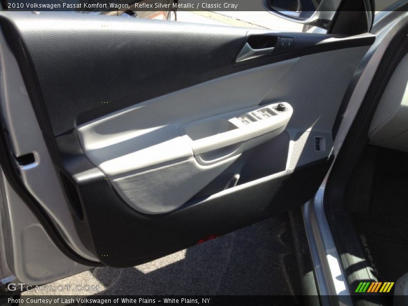 Reflex Silver Metallic / Classic Gray 2010 Volkswagen Passat Komfort Wagon