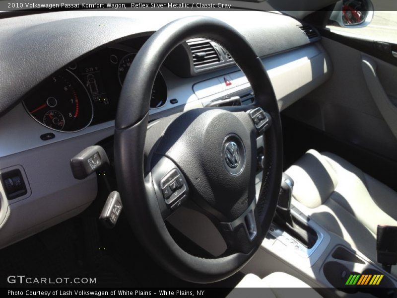 Reflex Silver Metallic / Classic Gray 2010 Volkswagen Passat Komfort Wagon
